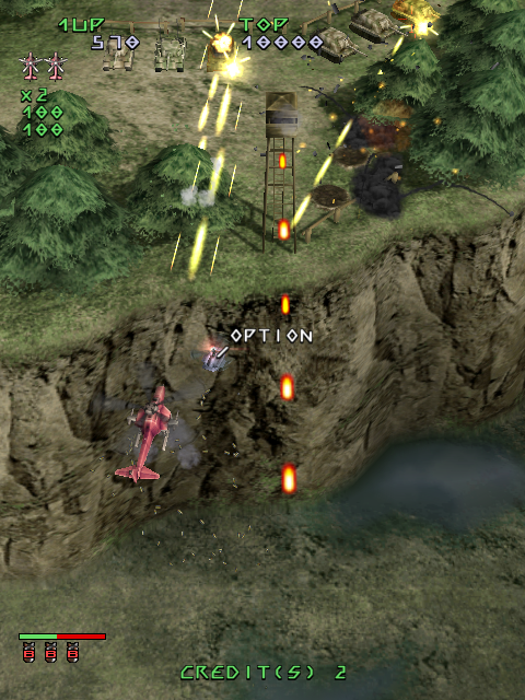 Under Defeat screenshot 5 for Sega Dreamcast